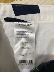 Patterned Casual Pants