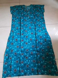 Blue Printed Nighty