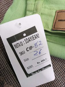C@82 Size-26 Straight Jeans