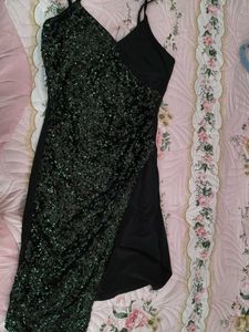 new WOT.,..Sparkly Black Party Dress