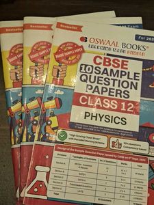 CBSE Class 12 Biology, Chemistry And Physics