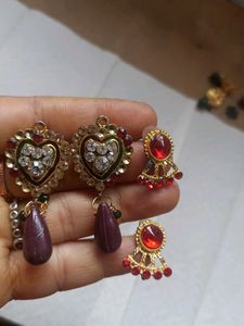 Beautiful Earrings And Studds