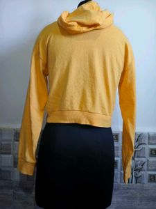 H&amp;M Yellow  Hoodie Size S/M