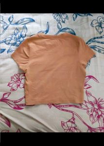 Buy Blue Wide Leg Jeans Get a free crop Top .