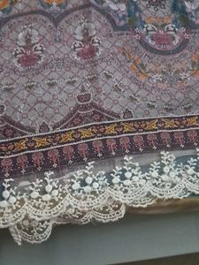 Mirror Work  Kurta Set In Cotton