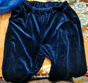 Velvet Navy Blue Lower