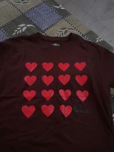 Brown T SHIRT