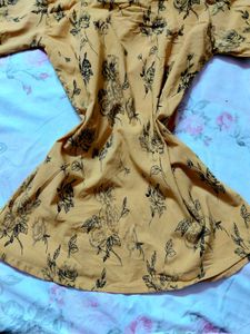 Floral Print Mini Dress