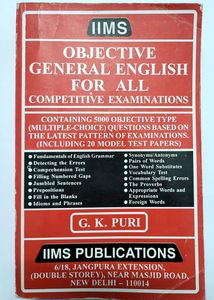 Very  Good  Practice Book  For Competitive English Grammar Examination