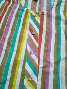 Colourful Cotton Kurta