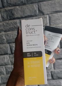 Deconstruct  Gel Sunscreen Spf 55+ Pa+++