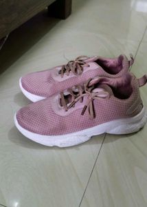 Pink Checkered Sneakers