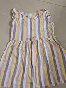 Beautiful Cotton Frock 5 Years Fit