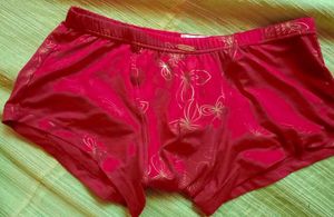 Men Red Boxer Briefs