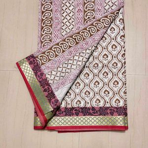 Elegant Printed Saree