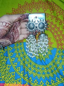 Pearl Jhumka Earrings