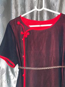 Chinese Midi Dress