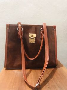 Stylish Brown Tote Bag