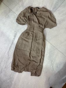 Empire Waist Korean Dress