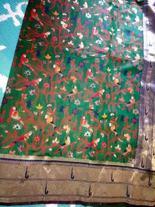 Green Saree