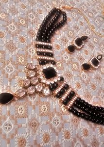 Black Colour Set For Wedding