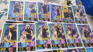 Topps Cricket Attax 2016 KKR Team Set
