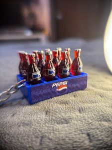 Miniature Pepsi Crate Keychain