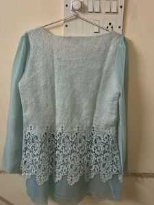 Elegant Lace Detail Top