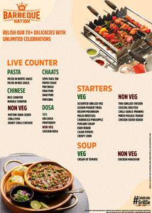 Barbeque Nation Gift Vouchers of 10-20% Discount