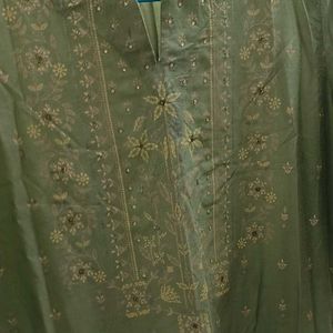 Libas Lime Green Kurti