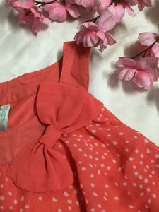 Cute Red Tiered Dress