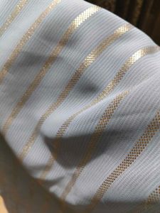 Beautiful Satin Georgette Grey Fabric 2.5