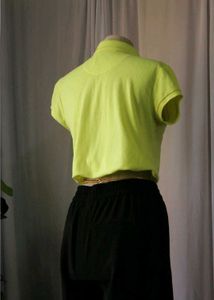 Yellow Converse Polo Top