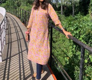 Get Beautiful Print Kurta