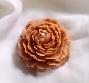 Peony Flower Candle