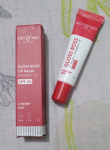 Dot & Key Tinted Lip Balm Cherry Pop Flavour