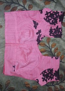 Pink Embroidered Blouse