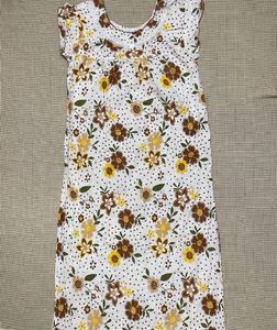 Floral Print Nightgown