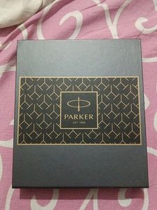 Parker Pen And Card Holder Set