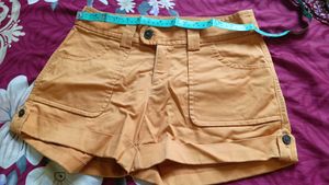 Cute Mustard Shorts