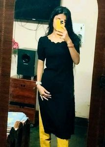 Rayon Kurta With Pure Cotton Trouser