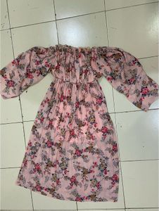 Floral Off-Shoulder Dress
