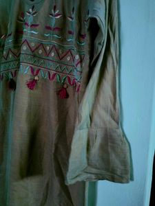 Embroidered Kurti Dress