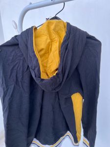 Stylish Yellow &amp; Black Hoodie