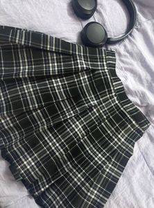 Plaid Mini Skirt
