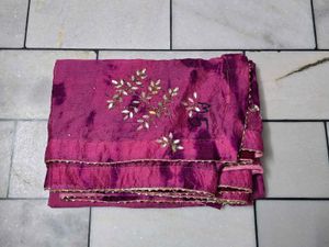 Pink Tie-Dye Saree ✨️💗