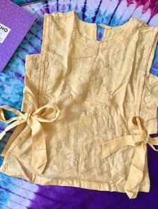 Bow Cotton Top🧀🎀