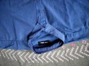 Blue Patterned Shirt