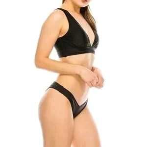 Black Two-Piece Swimsuit