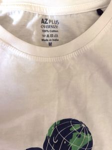 Graphic Print Tee - Around The Planet